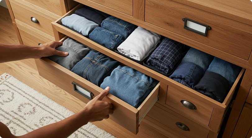 Person interacting with iPhone