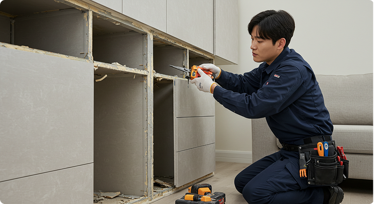 Person interacting with iPhone